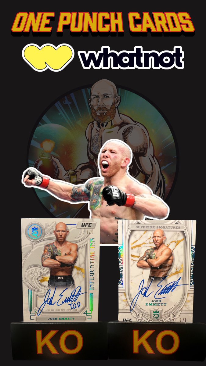 24 Topps UFC Royalty Parallel Break going LIVE soon… Get those bids in ⬇️

whatnot.com/s/CGfqA40B