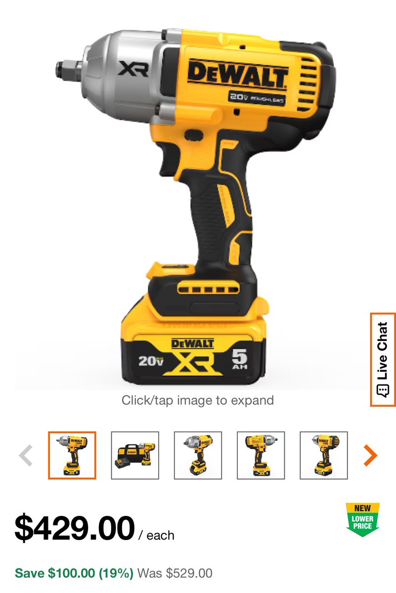 AlejoReynoso's tweet photo. I went to Home Depot, the prices on tools are insane right now! https://t.co/tV6gHIKcqV