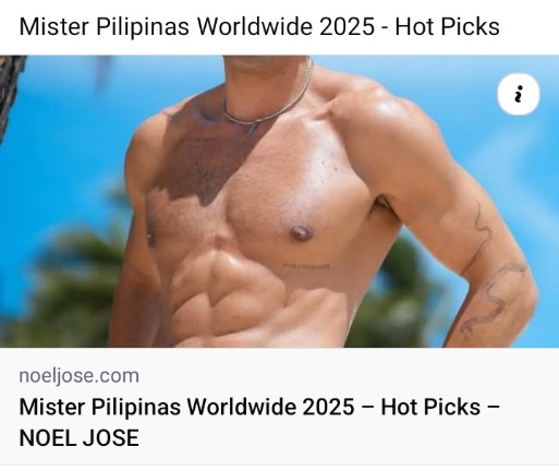 noeljosedotcom's tweet photo. Mister Pilipinas Worldwide 2025 - Hot Picks - https://t.co/P7pWZAeoP3 https://t.co/TSNSeTo2FY