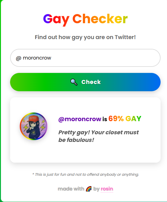 moroncrow's tweet photo. hehe 69 is funnie number xdd🤣 https://t.co/u9H4HypODO