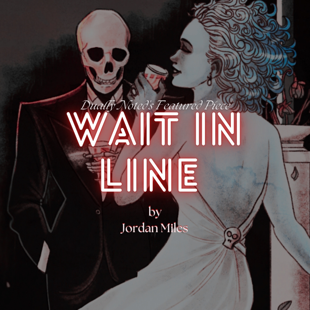 FrictionSeries's tweet photo. 🤔 Wondering what the nightlife in the afterlife will look like? Look no further. 🛑

Read this week's Dually Noted top pick, "Wait in Line" by Jordan Miles, now live on our F(r)iction Log. https://t.co/gEPjgiBeQU 
.
#storytelling #duallynoted #communitywriting https://t.co/hegDaAuJJt