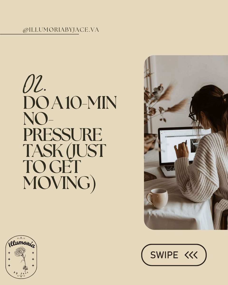 jace_rosas's tweet photo. Some days I feel ✨on fire✨ and some days… not so much. When I’m stuck, these small habits help me reset and show up again with fresh energy.
Which one works for you when you feel stuck?
#MindsetMatters #illumoriabyjace.va #MotivationForFreelancers #FreelancerLife #WorkFromHome https://t.co/DTcwuzT7Ei