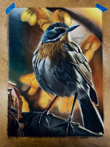 ForoGoya's tweet photo. Obra concluida en pastel , del alumno Diego @el_pinchematz , dentro del taller de dibujo realista, impartido por Gabriel García Morales @gabrielgm83
-
Taller de Dibujo Realista.
-
Pasteles @grupoazormexico en acción !!!!
#dibujorealista
#instaartoftheday 
#dibujo #clasesdedibujo https://t.co/tjHCr6tn4S
