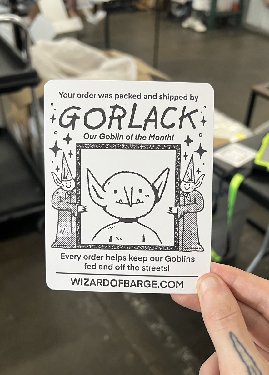 Everyone say thank you Gorlack