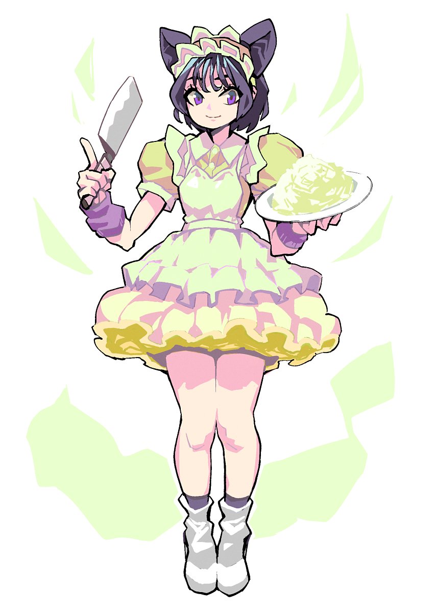 「キャベツメイド 」|三郎のイラスト