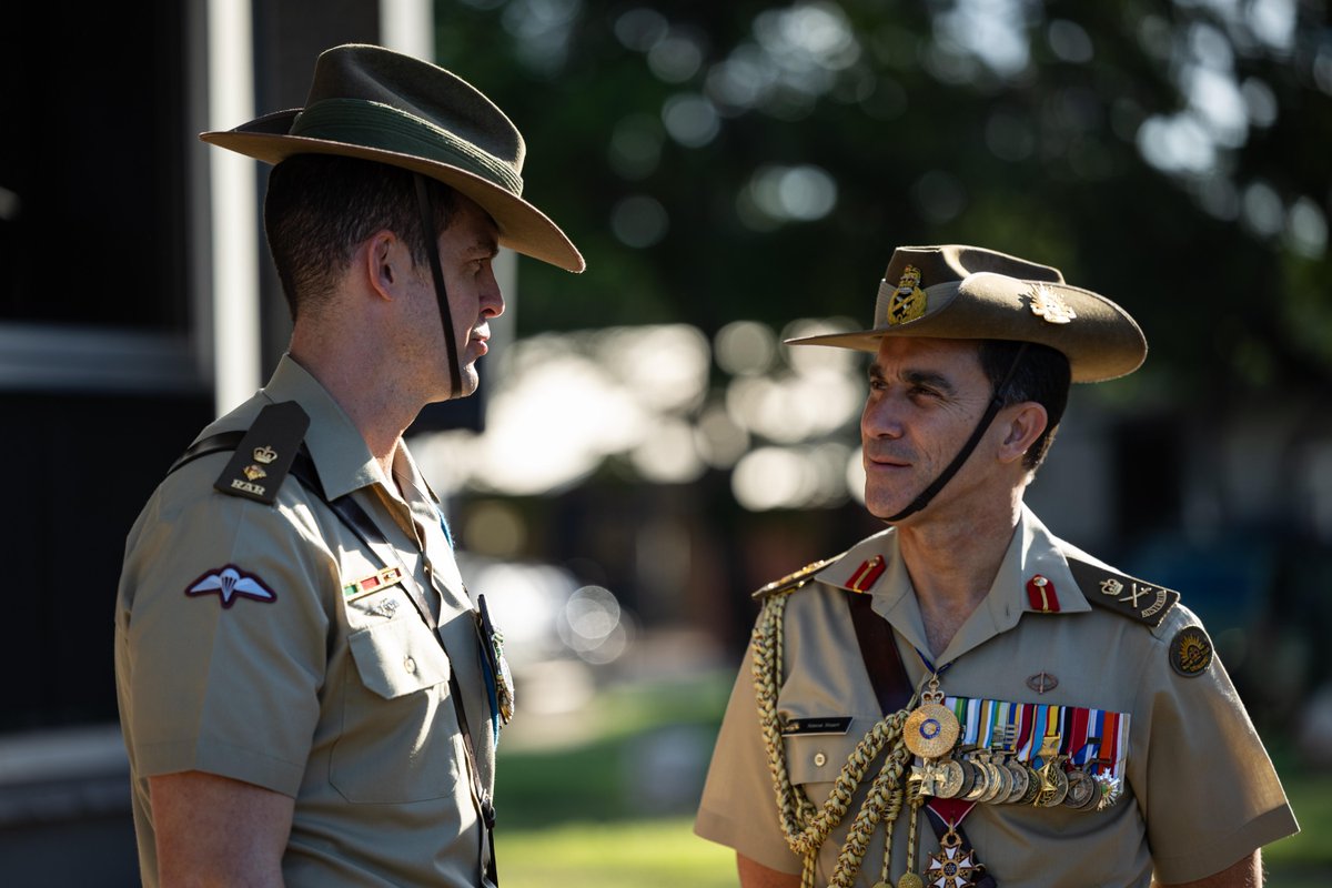 ChiefAusArmy's tweet photo. A well-deserved honour.

It’s a privilege to recognise the service of the 1RAR Battalion Group as they received a Meritorious Unit Citation for the units’ outstanding professionalism and exemplary conduct in Somalia in 1992-1993.

Good Soldiering. https://t.co/L6IRkjU2dM