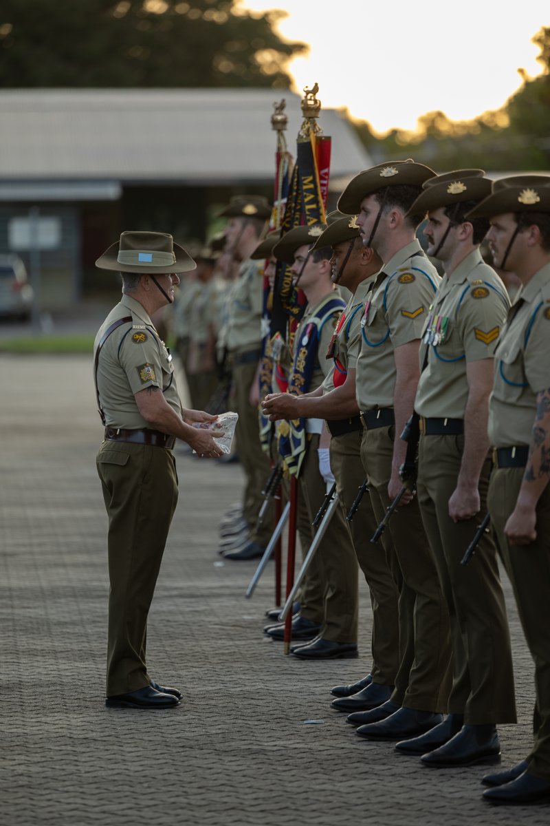 A well-deserved honour.

It’s a privilege to recognise the service of the 1RAR Battalion Group as they received a Meritorious Unit Citation for the units’ outstanding professionalism and exemplary conduct in Somalia in 1992-1993.

Good Soldiering.