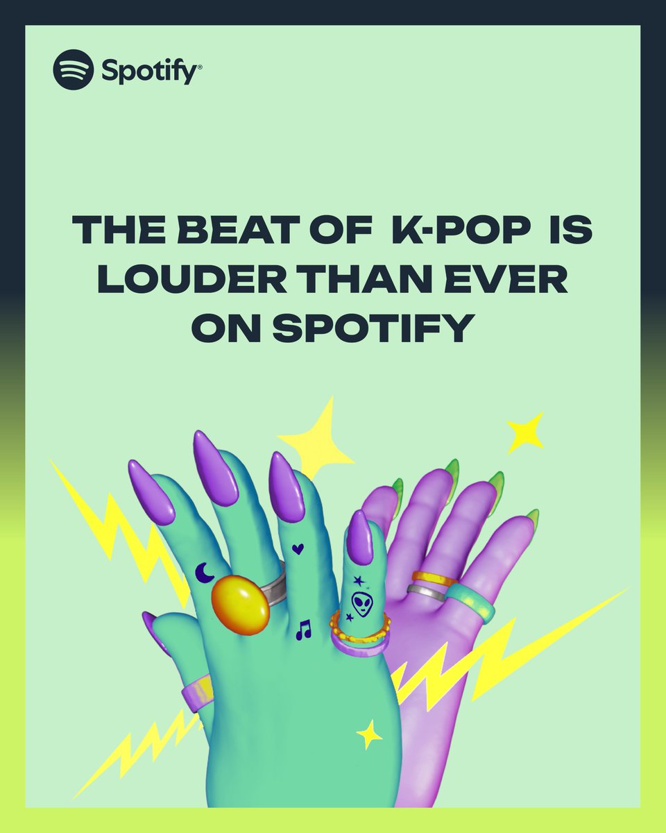 hellokpop's tweet photo. Spotify’s K-Pop ON! Hub: Where Fans and Fandoms Come Alive

#Spotify #KPopONHub 

https://t.co/rS4VfGWFTl https://t.co/OzZZ5I4JLK