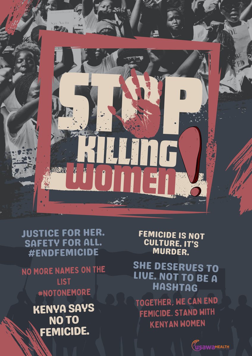 Every life lost to femicide is one too many, and it's time to say enough is enough.‼️

#endfemicide 
#EndfemicideKE