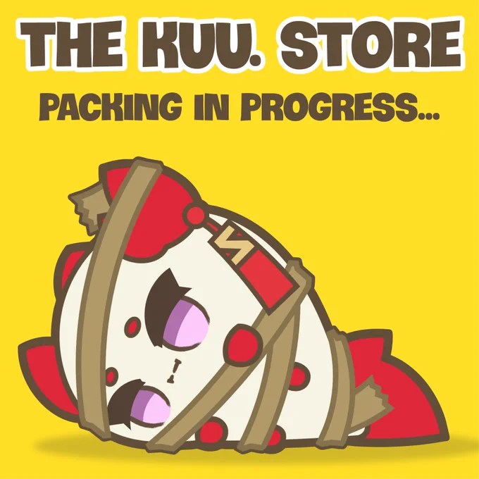 THE KUU. STORE update!! Orders are being processed and packed! Do give us some time to sort things out!Thank you all so much for the support and your patience! 