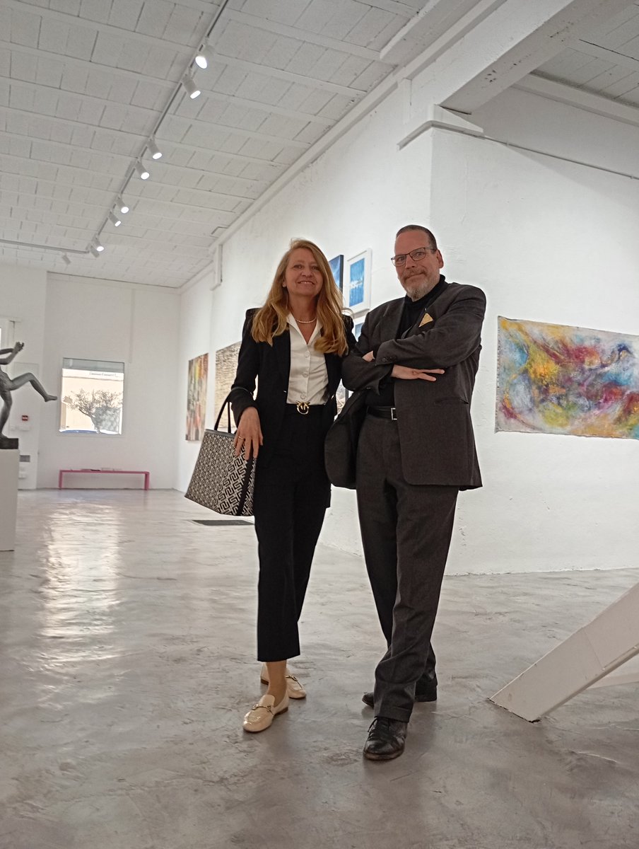 We enjoyed yesterday's book presentation by Dieter Brockmeyer - a longtime colleague and friend - in Nice at Neo - art &amp; culture x #VogelARTLab.
Dieter is a speaker, publicist and one of the founders of the #diplomaticworldinstitute in Brussels.