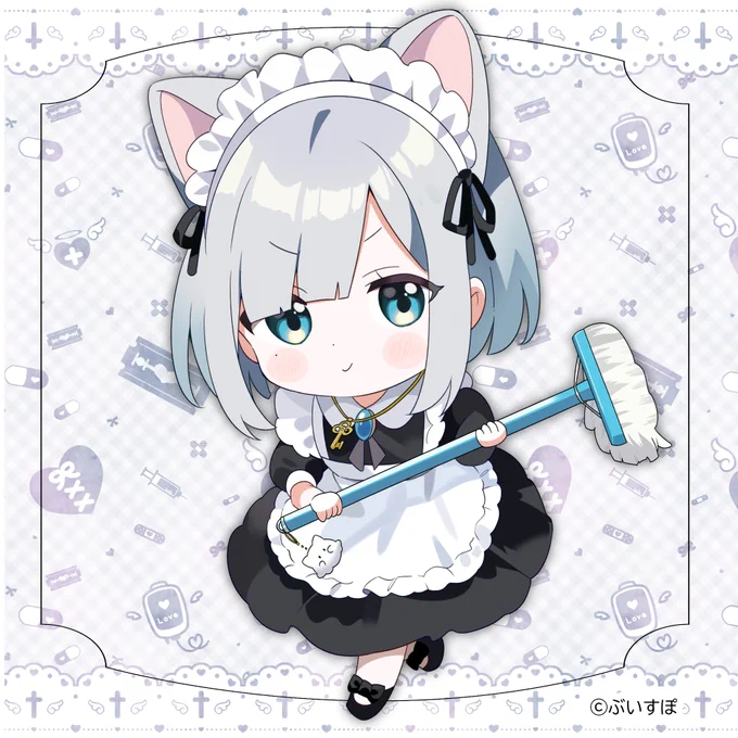 【お知らせ】花芽すみれさん()の誕生日記念グッズにて、SDイラストを担当させていただきました!素敵な記念セットの中に混ぜていただいていますので、ぜひチェックしていただけたら嬉しいです!#すぅあーと 