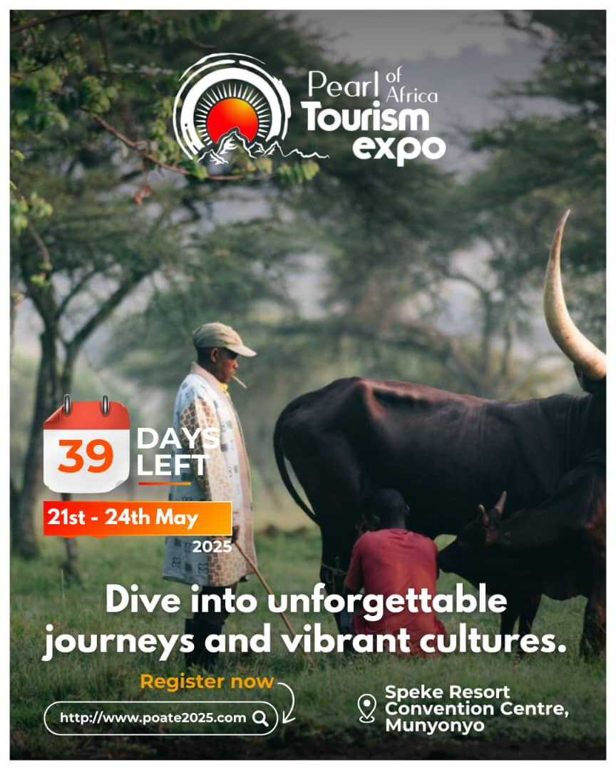 Babie Jacquie Penny (@bjacquie_p) on Twitter photo Get ready to walk with legends, meet cultures, and taste the spirit of Uganda.
The Pearl of Africa Tourism Expo #POATE2025 is 39 days away under the theme Tourism & Sustainable Transformation.
Save the dates 🗓 21st–24th May
📍<a href="/spekeresort/">Speke Resort Munyonyo</a>
#POATE2025 || #ExploreUganda Get ready to walk with legends, meet cultures, and taste the spirit of Uganda.
The Pearl of Africa Tourism Expo #POATE2025 is 39 days away under the theme Tourism & Sustainable Transformation.
Save the dates 🗓 21st–24th May
📍<a href="/spekeresort/">Speke Resort Munyonyo</a>
#POATE2025 || #ExploreUganda