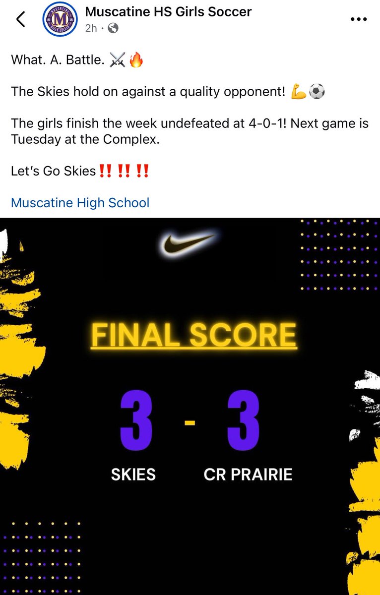 Proud of this group through a tough stretch. 

LET’S GO SKIES‼️‼️