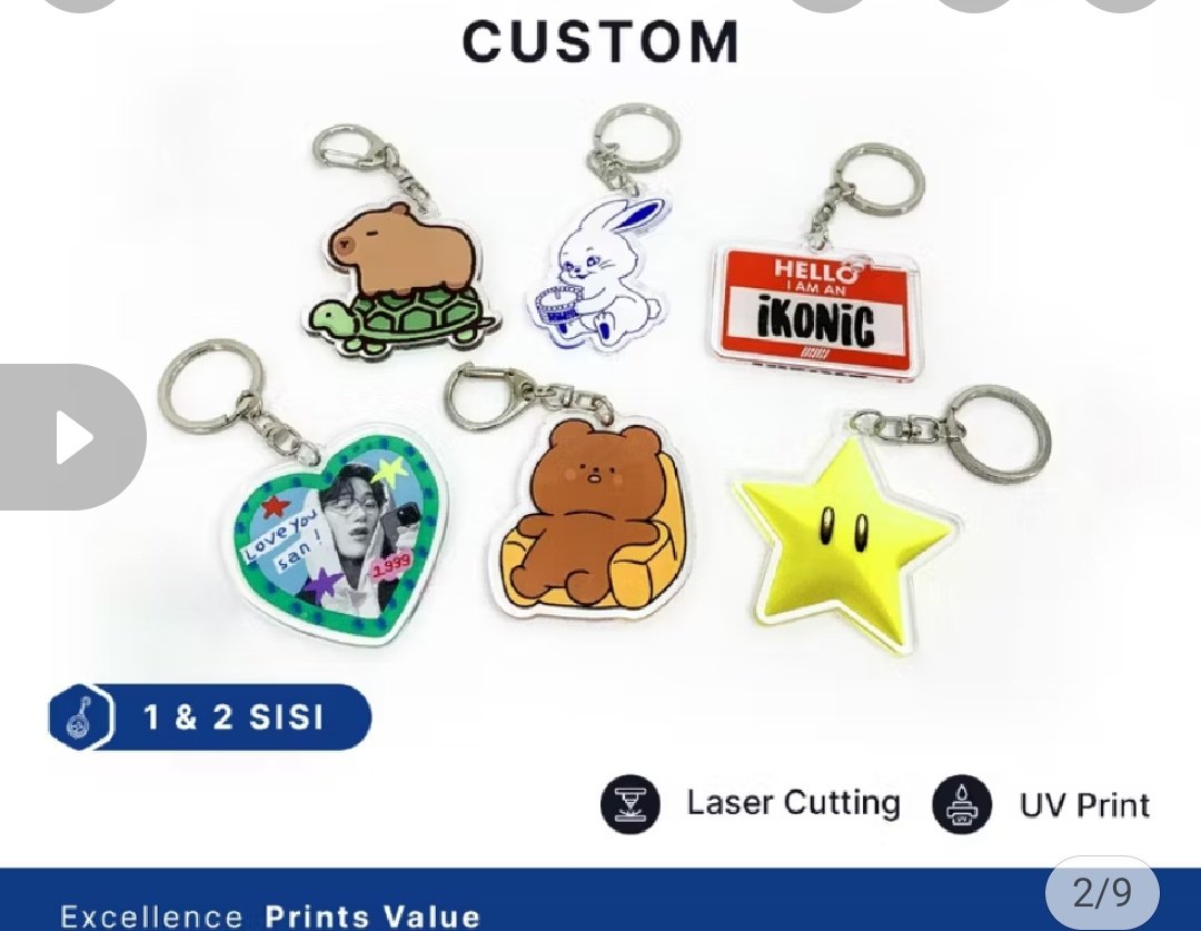 InesMuse's tweet photo. Para followers @infomalang adakah yang punya rekomendasi custom gantungan kunci akrilik semacam ini? (Contoh gambar dari market place) Terimakasih🙏🏻 https://t.co/kGWMzOkdyj