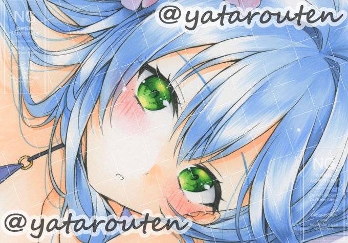 ヤフオクにイラスト2枚出品しました✨
よろしくお願いします🙇‍♀️

https://t.co/cLtGVGbcPe

#アナログ絵 #コピックイラスト 