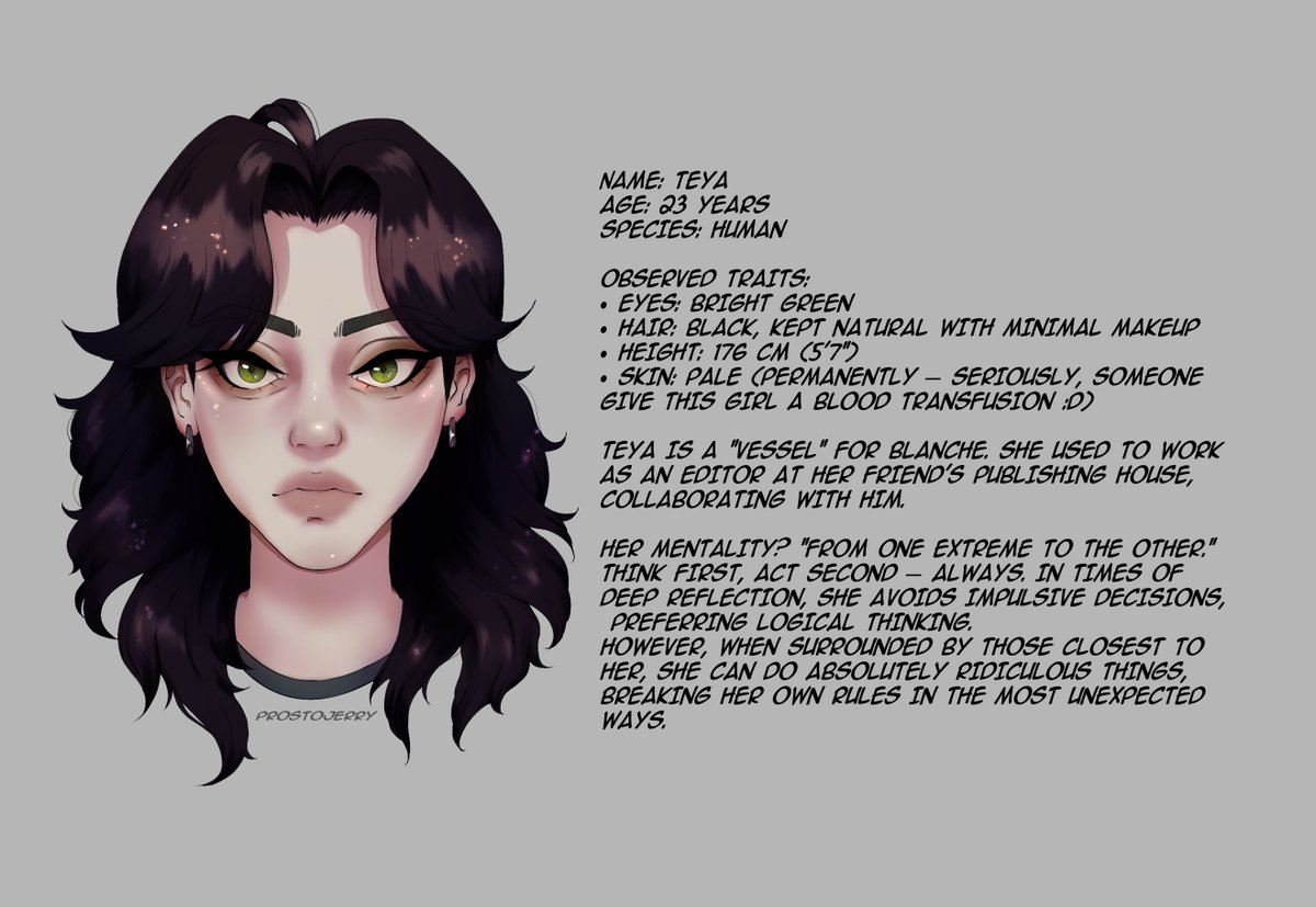 prostojerry23's tweet photo. Well... the moment has finally come. Let me introduce the main character of my universe. 
#characterdesign #myocs #CreativeCommunity https://t.co/wzHq2b9PuW