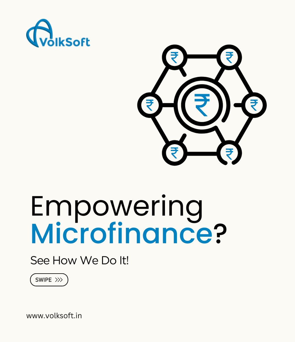 _VolkSoft's tweet image. Swipe to witness how we aim to transform Microfinance with #VolkSoft! From faster loan processes to increased revenue and productivity—our tech solutions do it all. Ready to elevate your business?

Visit volksoft.in to contact us!

#TechForLending #LendingSoftware