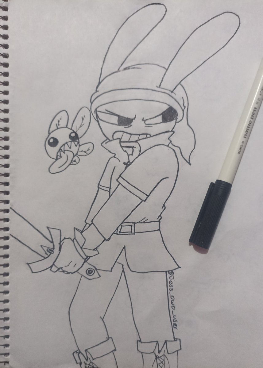Jess_User_OwO's tweet photo. it's been a while since I've done a decent drawing in my notebook, it's about time ⚔️🛡️⚔️

#jax #TADC #TheAmazingDigitalCircus #TADCJax  #TALOP https://t.co/OS8Y4eKx9p