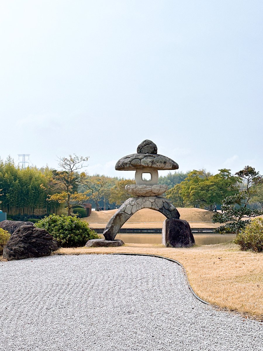 1H 野面灯篭】 東建多度カントリークラブ・名古屋の1番ホールには