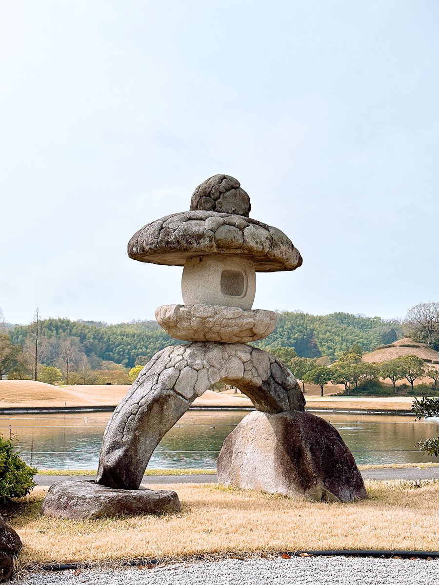 1H 野面灯篭】 東建多度カントリークラブ・名古屋の1番ホールには