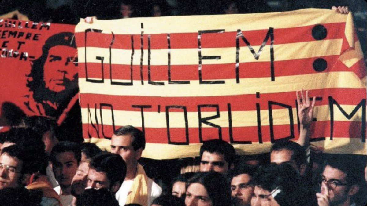 Guillem, la teua mirada és el nostre puny 🌹