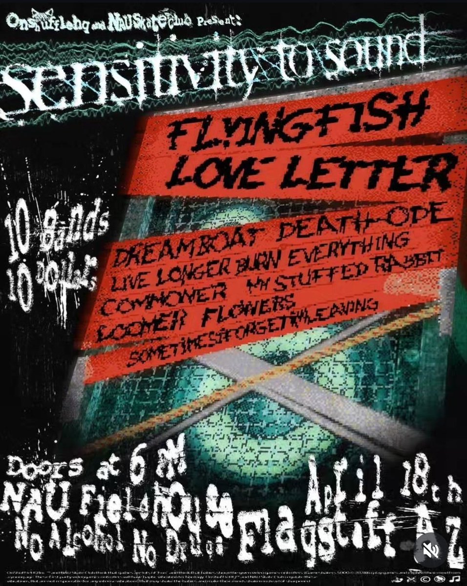 next show is a big ol fest in flagstaff for the NAU skate club, very stoked, we havent been to flag since january of last year 🖤