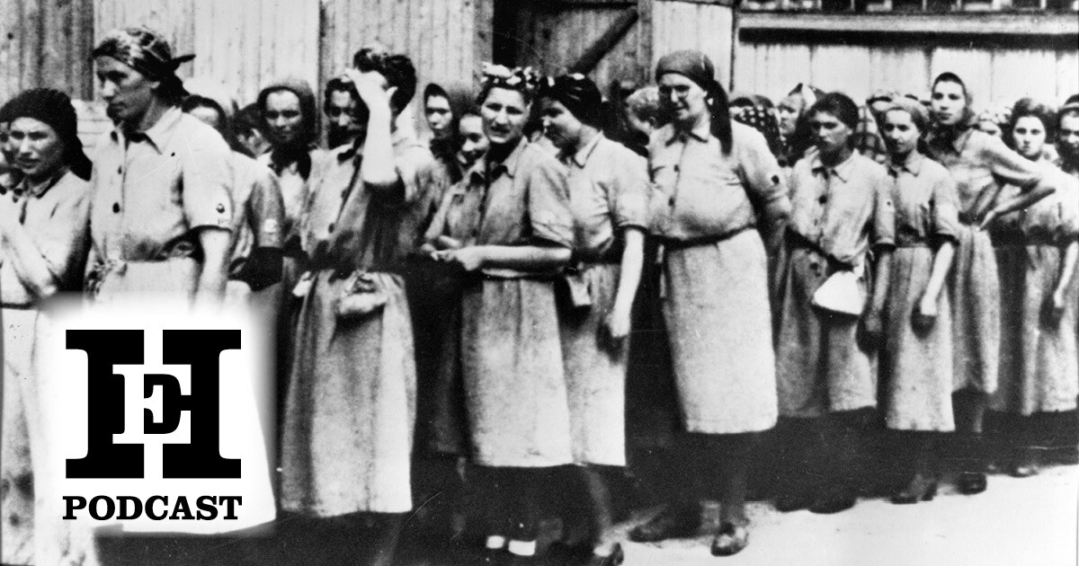 HistoryExtra's tweet photo. On the podcast | Anne Sebba uncovers the extraordinary story of the women's orchestra in Auschwitz: https://t.co/Ow6ttORasQ https://t.co/KSp8UBFXa4