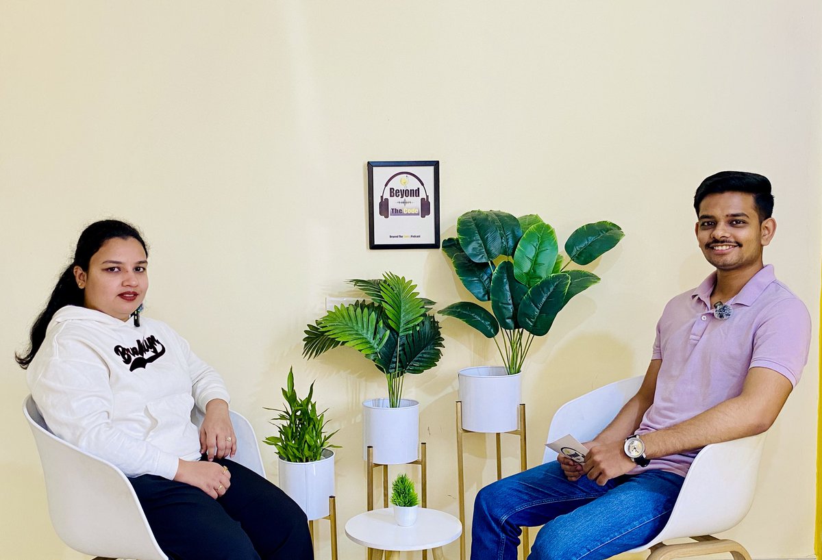BTC_PodcastShow's tweet photo. π§βπ» Testing VS Dev: Which One is Right for You? π₯ Honest Talk for Freshers π¨βπβ¨ #TestingVsDev
Episode Is Live Nowπ₯
Nikita on Beyond The Codeπ
Watch Full Episode Here!π
https://t.co/zU8E8SQ70u
π Don't forget to Like, Comment, and Subscribe for more tech career insights! https://t.co/4Xh5Xdlptd