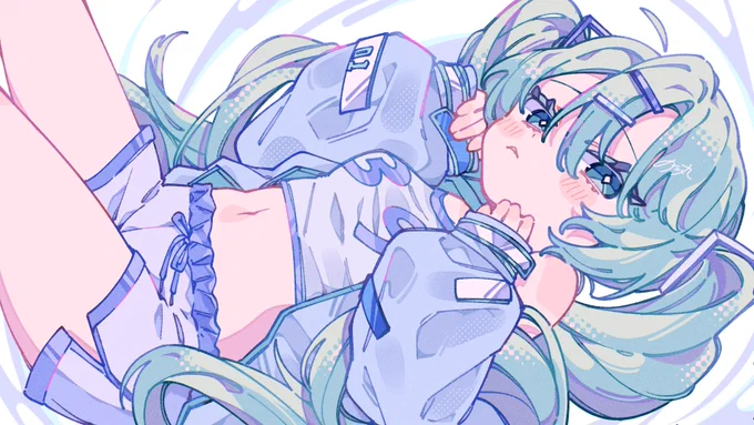 おへそ #初音ミク