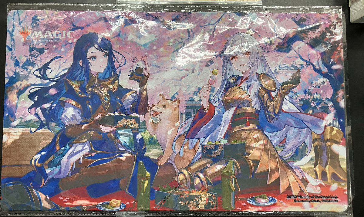 193名駅 MTG入荷情報】 放浪皇 お花見キャンペーンのプレイマット2種 