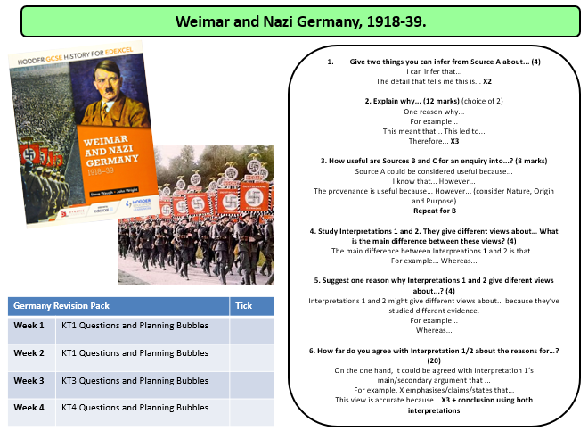 missHRhistory's tweet image. I've created a wide range of revision resources for the Edexcel GCSE History spec which might prove helpful to those revising / guiding revision over Easter. All are specification led and designed to be a) comprehensive and b) easy to use! #gcserevision tes.com/teaching-resou…🐣