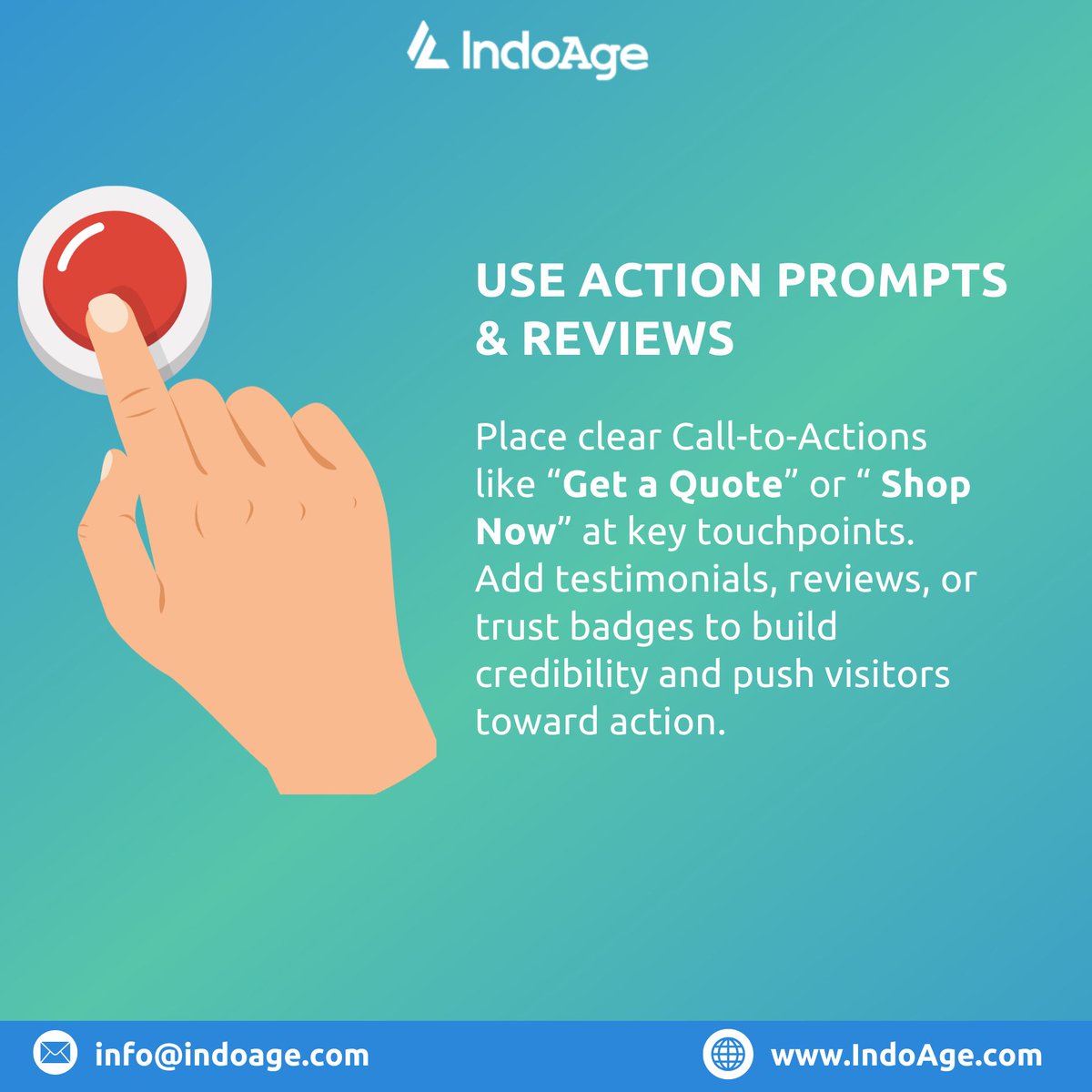 IndoAge's tweet image. Boost your website’s performance with these 3 smart SEO and conversion strategies. Simple, effective, essential.
.
.
#SEO #WebOptimization #DigitalMarketing #Conversions #IndoAge