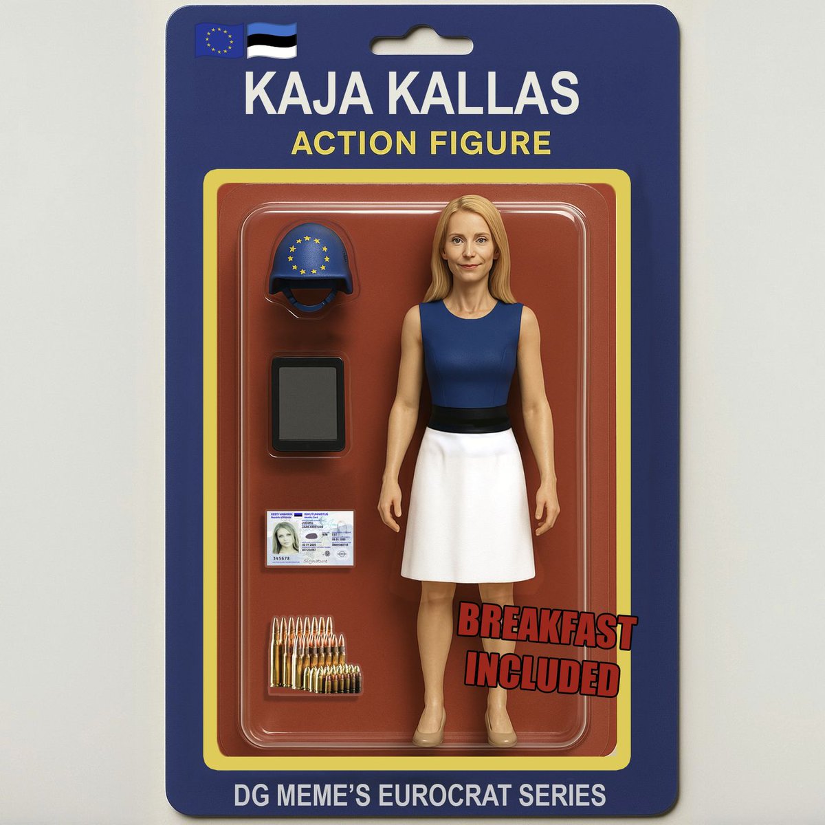 The action figure Rambo was playing with as a child.