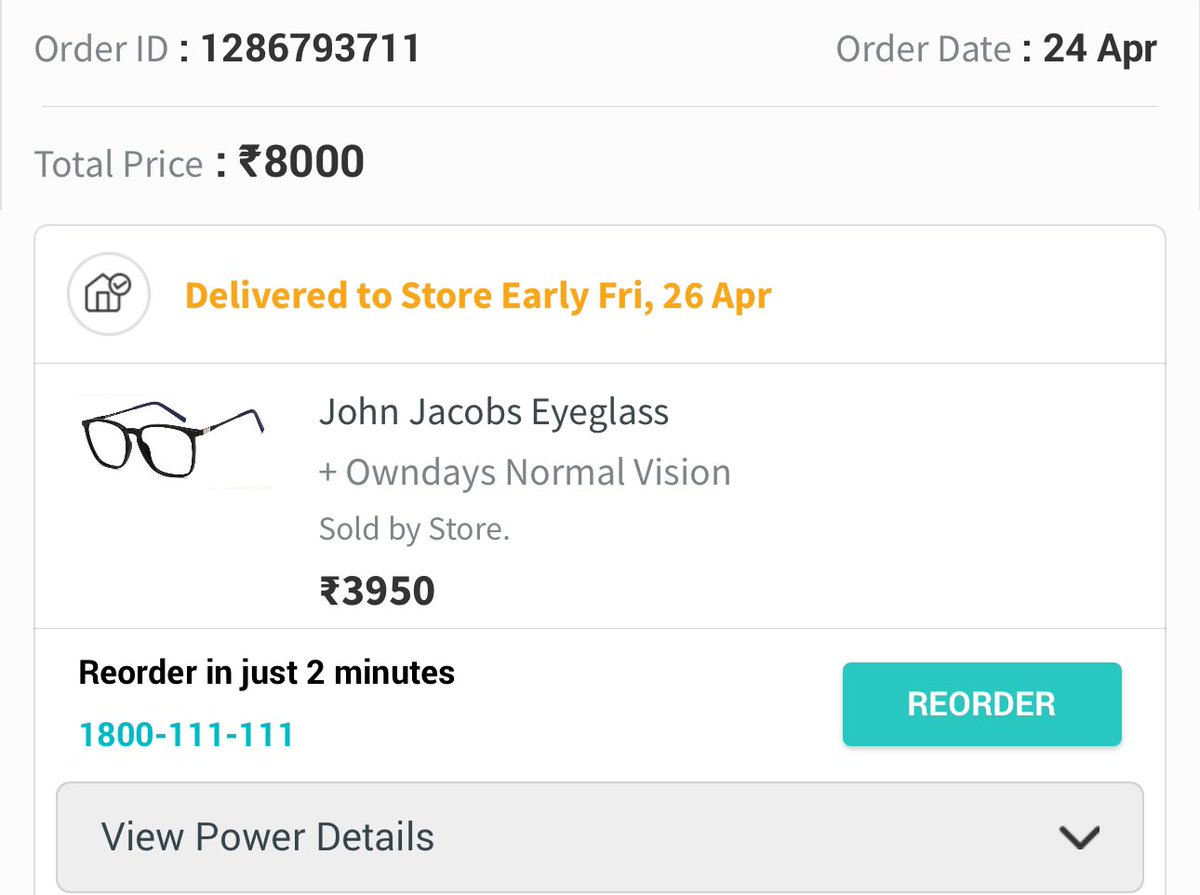 Garodirs's tweet photo. @LoveJohnJacobs @Lenskart_com Hi @LoveJohnJacobs @Lenskart_com @peyushbansal 
Order ID is 1286793711
Issue is with John Jacob frame , the screw is loose and even after tightening it is not staying at the place, looks like manufacturing defect. https://t.co/CsxM6kYsiH