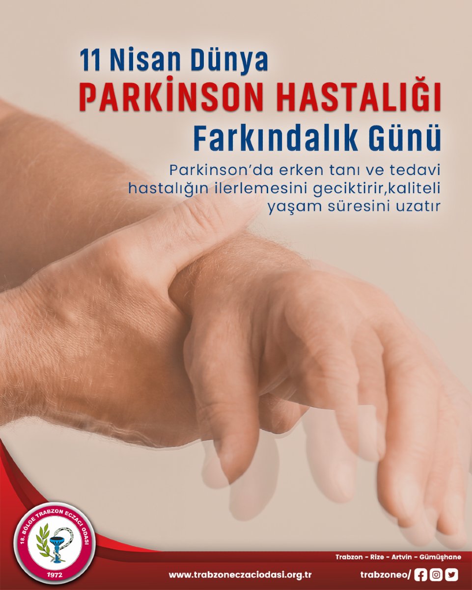 11 Nisan Dünya Parkinson Hastalığı Farkındalık Günü
.
.
.
#eczacışart #eczacıheryerde #eczacı #parkinsonhastalığı