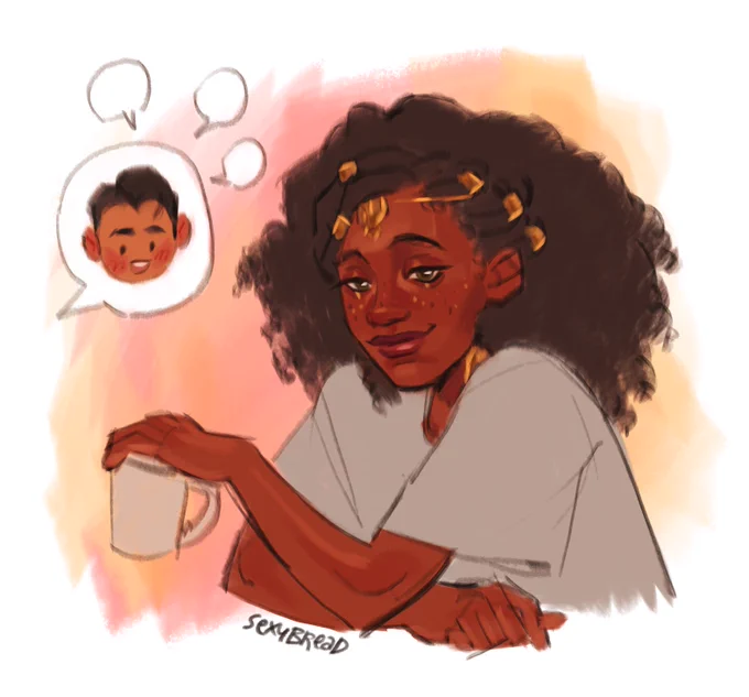 ive been missing her and there have been some abhorrent stuff going on so i thought id share a doodle ive more im planning to share in the future esp when school ends!!