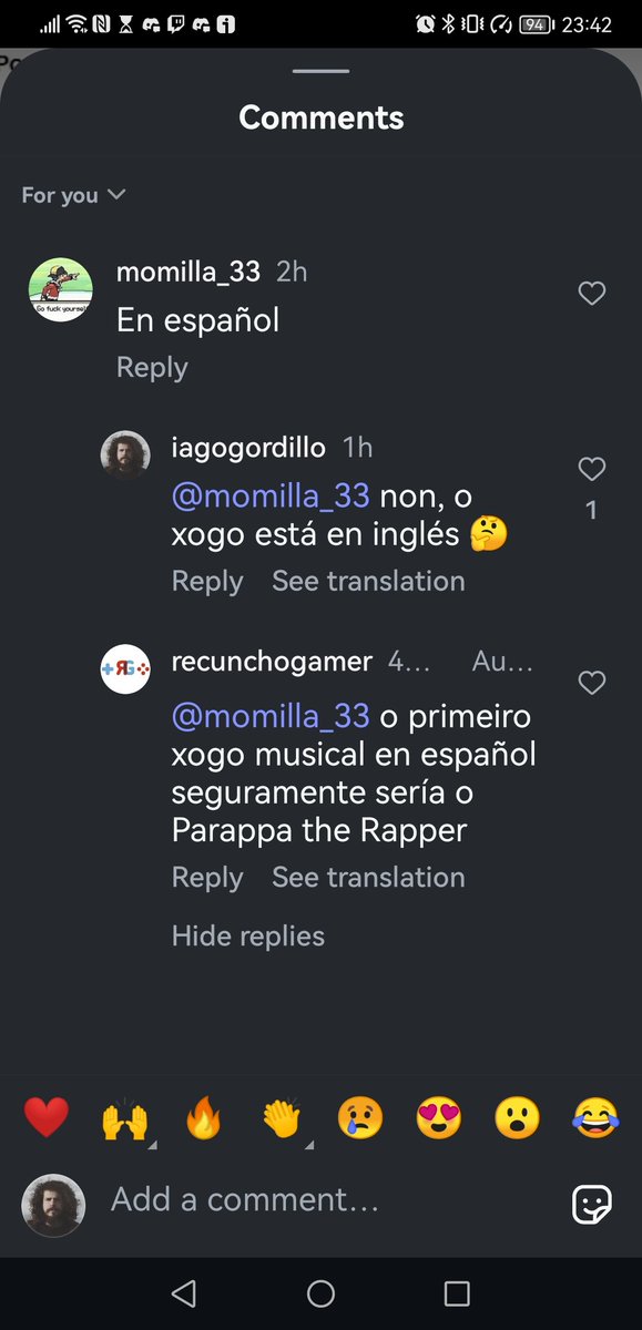 Se tedes dúbidas sobre o que contamos nalgún vídeo, non dubidedes en preguntar.