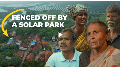 themigrationstory.com/post/beneath-t…? 
From Worker Web:What does India's transition to renewable energy mean for those who pay the price?  Watch this video on Adani Green's massive solar park in Tamil Nadu which acquired 4000 acres of land from farmers <a href="/WorkerWeb1/">Worker Web</a> <a href="/paranjoygt/">ParanjoyGuhaThakurta</a>  <a href="/FreeMedia_In/">The Media Foundation</a>