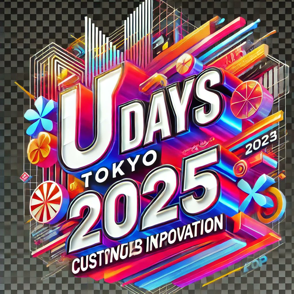 morimori_design's tweet photo. KAWAI様のプロンプト参考にして、今年のUXDT2025タイトルで試しのロゴ作成。
Sora以外全然違うの出来上がってびっくり🫠

1～2：ChatGPT　3：Sora https://t.co/Php8nlce0M