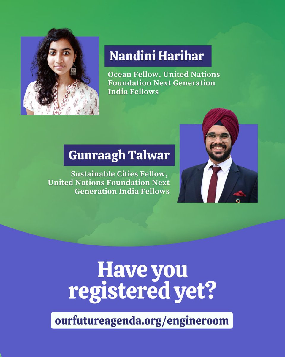 🌍 Join us for Pitstop #2: Blue Planet, Green Future
🗓️ April 30 | ⏰ 8:30–10:00 EST

A virtual dialogue on ocean degradation &amp; climate action featuring global leaders &amp; youth voices 🌊🌱

🔗 Register: unfoundation.zoom.us/webinar/regist…

#BluePlanetGreenFuture #YouthVoices