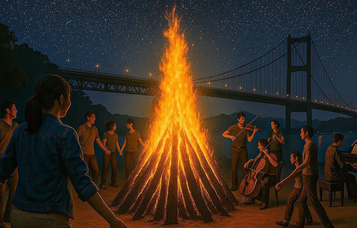 【淡路島に住んでいる方に届け〜📣】
焚き火囲んで、マイムマイム踊りませんか😆
その名も…「100人でマイムマイム企画」💃

【日時】4/19(土)18:00〜
(13:00からキャンピングカーのイベントもやっているので早く来るとよりお楽しみいただけます🚐💡子供達の遊びスペースもあります⚽️🪁)