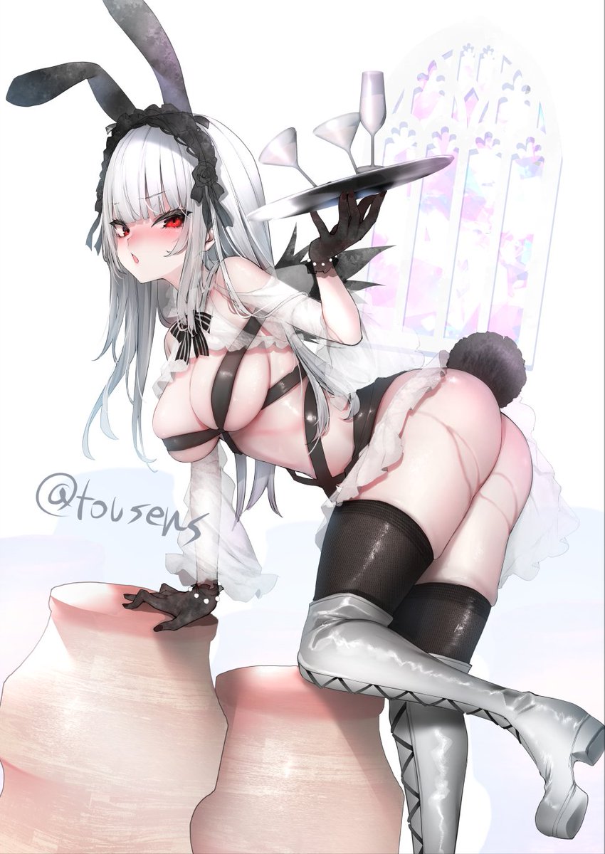 銀様白バニーのアレンジ💖🌹
新刊のサンプルです! 