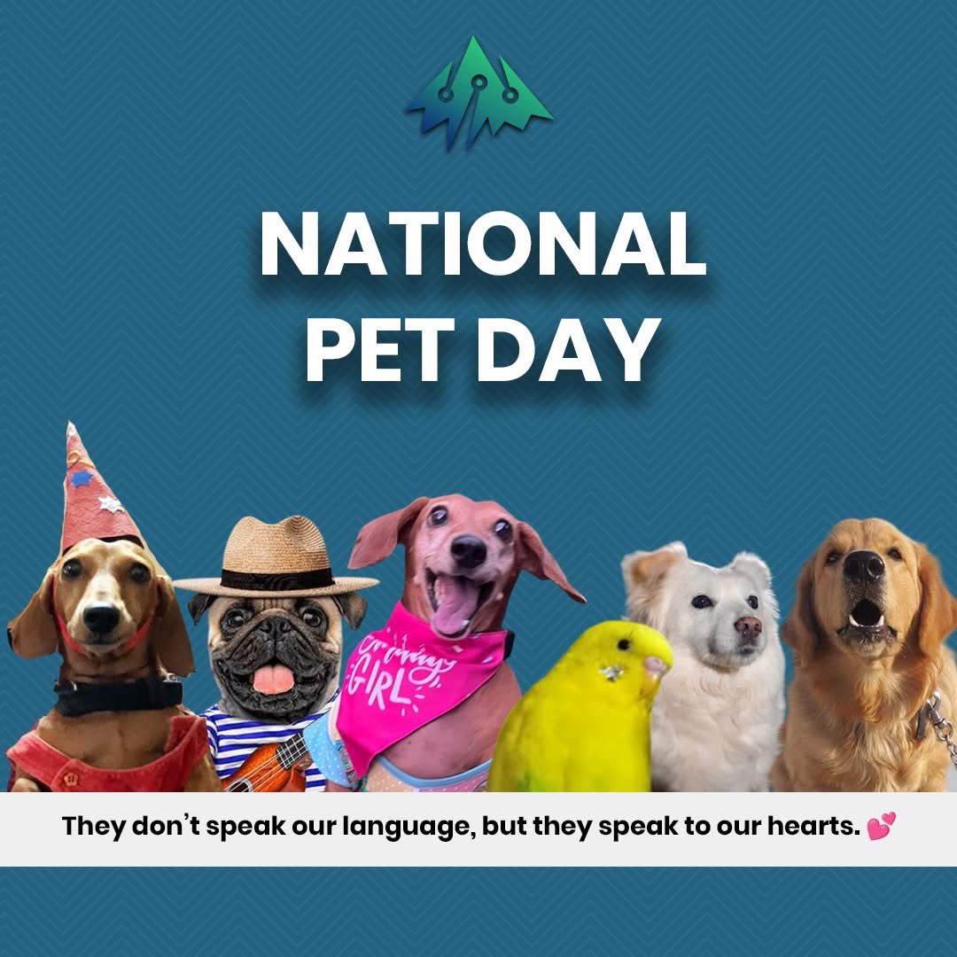 crobstacle's tweet photo. They can’t code, but they sure can reboot our mood. 🐾💻
This #NationalPetDay, Crobstacle salutes the real MVPs of WFH our furry coworkers.
From stress to smiles in seconds. ❤️🐶🐱
#Crobstacle #TechMeetsPaws #FurryCoworkers #DigitalWithHeart #PetVibesOnly #TechMeetsPaws https://t.co/aI1zw6pIeD