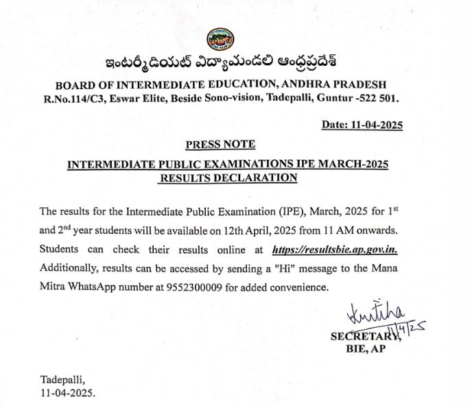 BieAndhra's tweet photo. #Apinterresults https://t.co/NtfbgAfNFm
