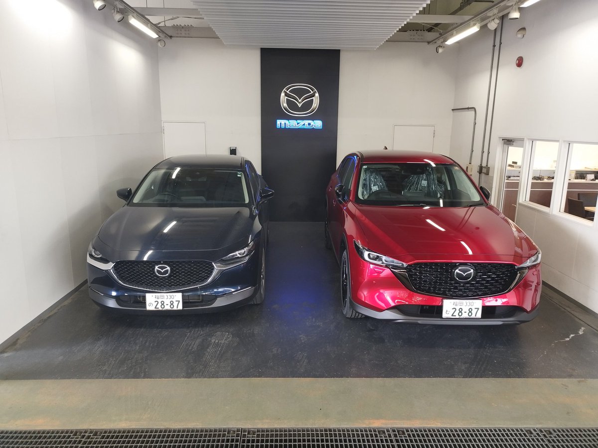 Nagano3's tweet photo. 訳あって、CX30からCX5のブラックセレクションに乗換えしました！　今度はソウルレッドクリスタルメタリックです😃 https://t.co/t99a4irOOn