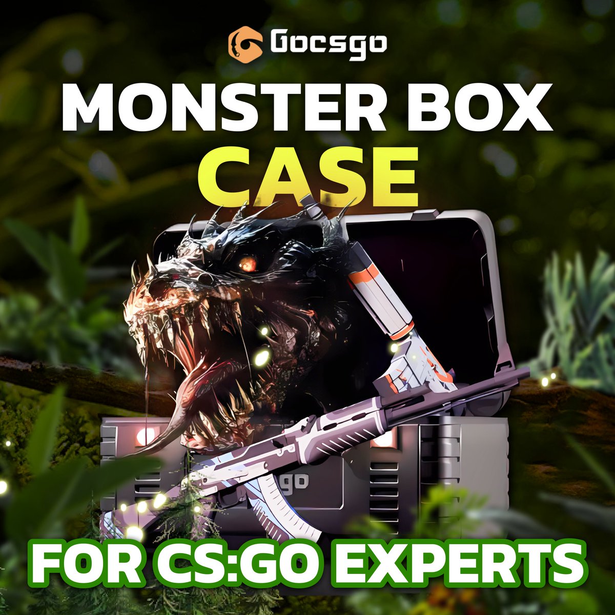 gocsgocom's tweet photo. 🔎Monster Box Case is Out Now!
🩷Specially designed for CS:GO Players
💰Take Chance to Win Rare Skins
https://t.co/vQROmKDyUY
#CSGO #counterstrike #CS2 #csgoskin #GOCSGO #GocsgoSkins #CS2Skins #Gaming #CSGOSkins #StatTrak https://t.co/wLjNCNLjIg
