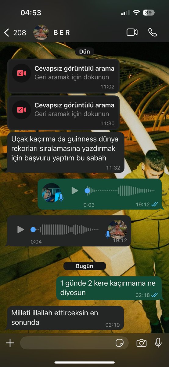 şov yapıyorum