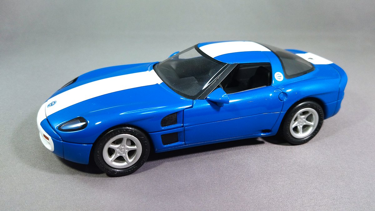 modelerKitazawa's tweet image. s-kitazawa-modelcar-gallery.wepage.com/24cars
作品ギャラリーに #AMT のガルドストランドGS90を追加。C4 #コルベット ・ベースのカスタムカー。90年代のAMTは傑作キットが多いが、これもすごく良いのでオススメ。滅多に売ってないけど😊