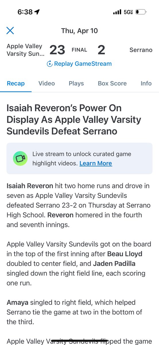 reveron_isaiah's tweet photo. Two home runs to the opposite field today. #7 on the season #baseball #homerun #MLB #MLBDraft #17yearsold https://t.co/y2Uj8OS4kl